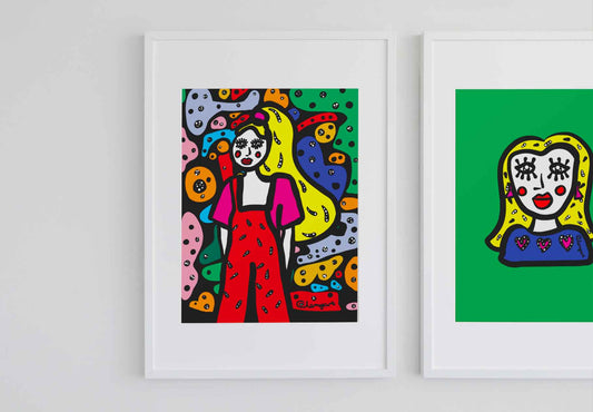 affiche-pop-girl-artiste-clemyart