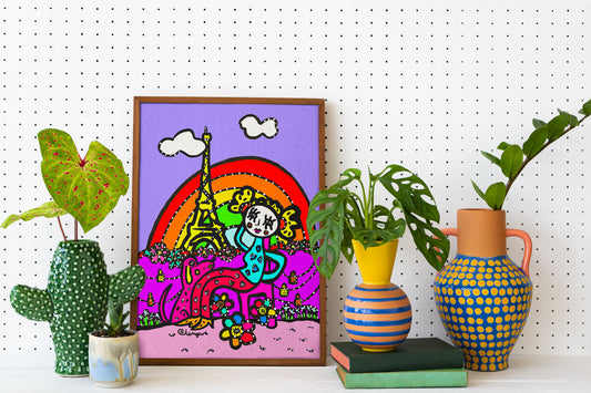 Un arc-en-ciel à paris