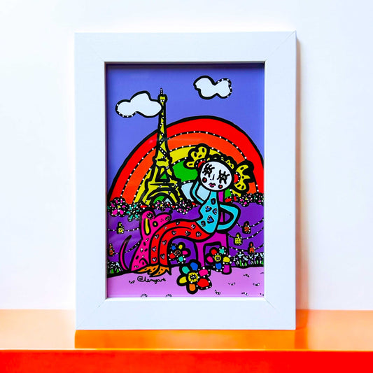 Un arc-en-ciel à paris