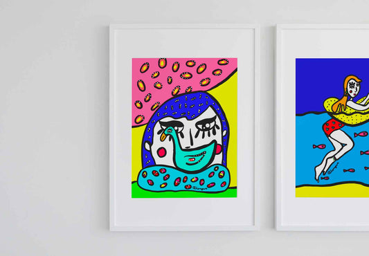 poster-pop-art-mon-canard-artiste-clemyart